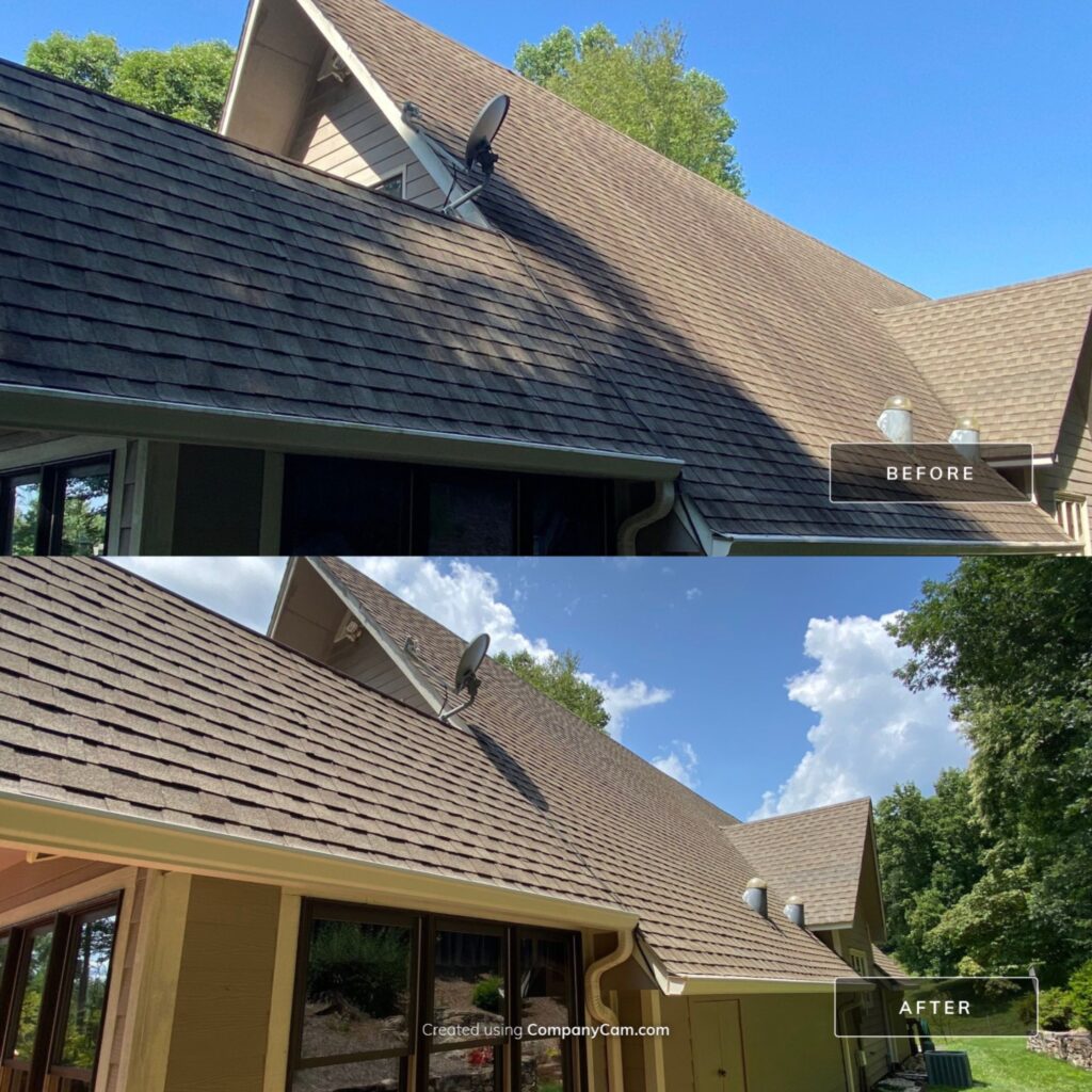 Topp Roof Cleaning in Asheville nc