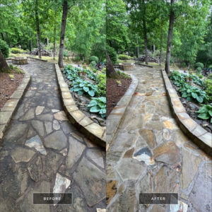 Stone Patio And Deck Cleaning in Spruce Pine NC