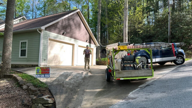 Concrete Driveway Cleaning Asheville NC