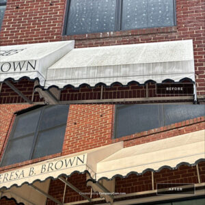 Awning Cleaning in Burnsville NC