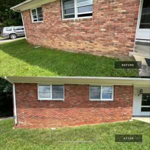 Brick Cleaning And Roof Stain Removal in Mars Hill NC
