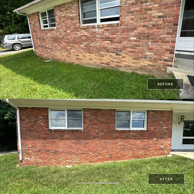 Brick Cleaning And Roof Stain Removal in Mars Hill NC